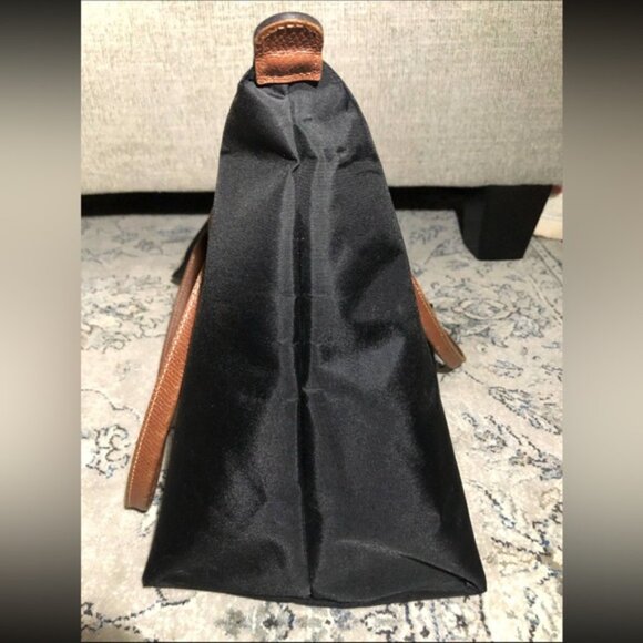 Longchamp Le Pliage Tote Black Canvas - Picture 5 of 11